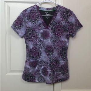 Healing Hands Scrub Top